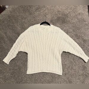 Maurices Cream Cable Knit Sweater
